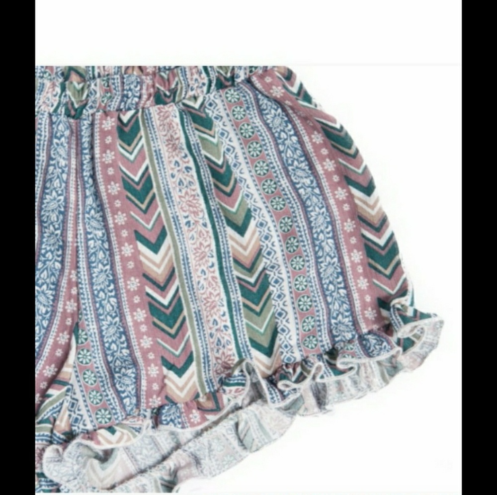 Spring Ruffle Shorts - Picture 2 of 6